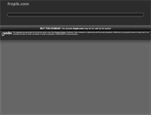 Tablet Screenshot of frepik.com